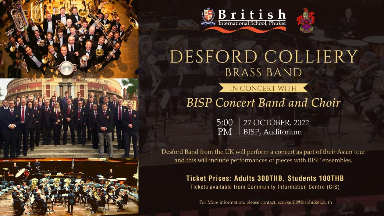 BISP to Welcome Esteemed Desford Colliery Band | British International ...