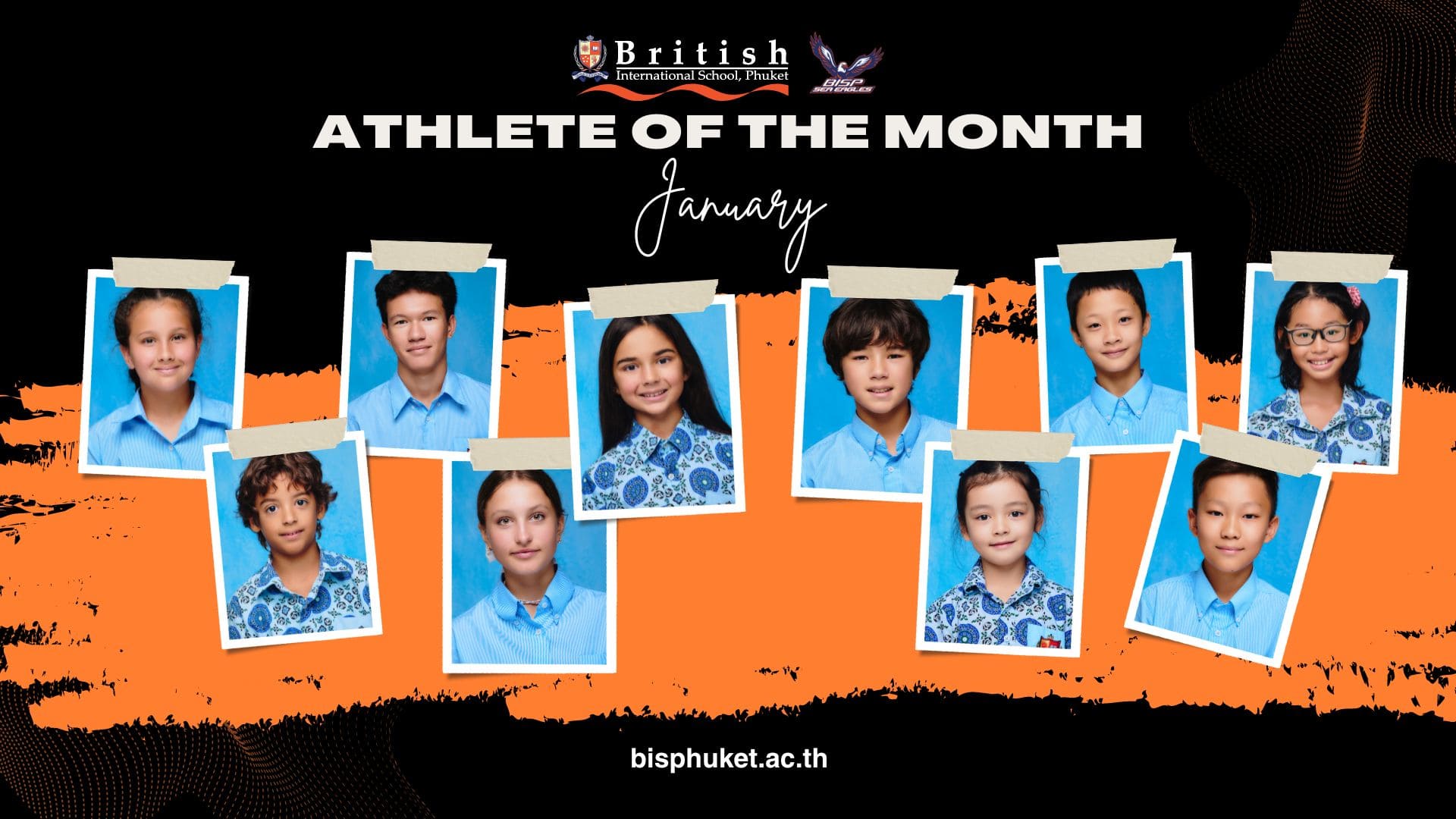 January 2024 StudentAthlete of the Month British International