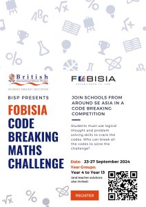 2024 FOBISIA Code Breaking Maths Challenge