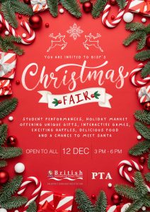 BISP Christmas Fair Poster 1